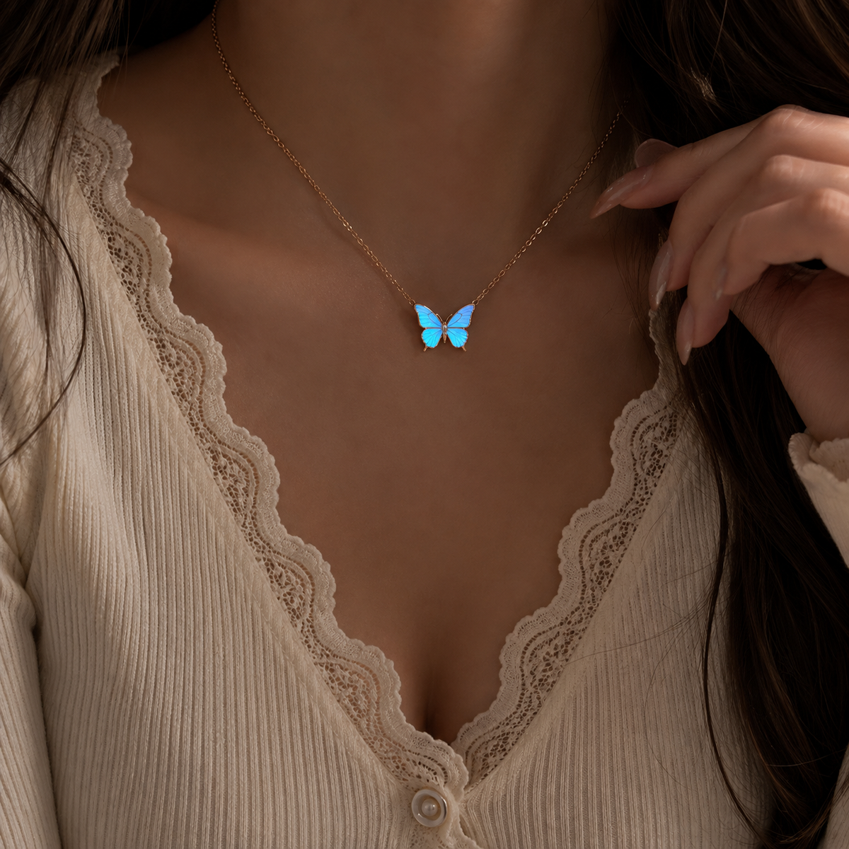 Luminous Butterfly Jewelry